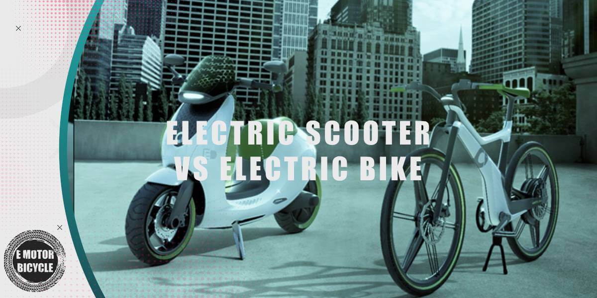 electric scooter vs electric bike